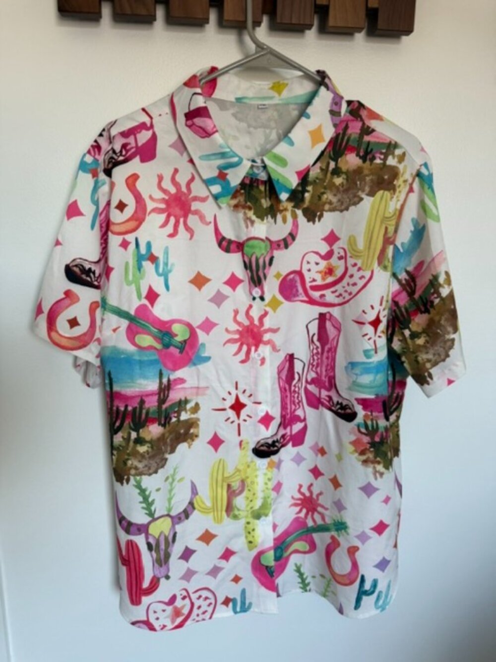 Women's Graphic Western Shirt